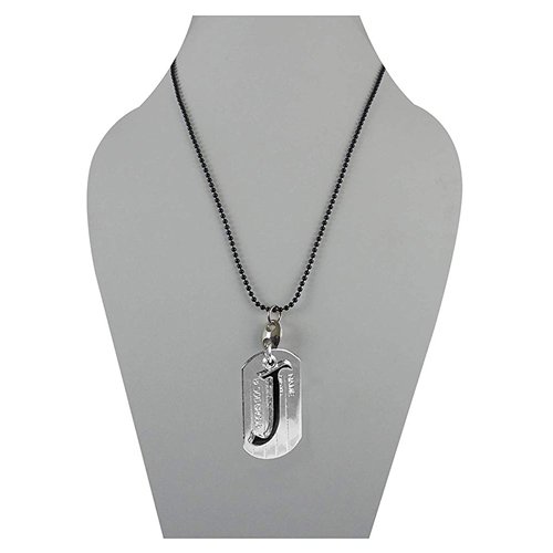 Sterling Silver Serenity Prayer Dog Tag Necklace | Made in the USA -  Clothed with Truth